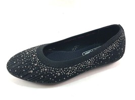 Skechers 158765 Flat Embellished Memory Foam Slip On Flat Shoe Choose Sz... - £46.08 GBP