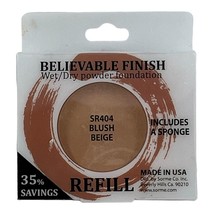 Believable Finish Powder Foundation Refill SR404 Blush Beige - £7.60 GBP