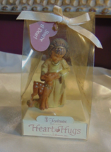Fontanini Figurine Ornament &quot;Hearts &amp; Hugs&quot; YOU&#39;RE A DEAR Made in Italy NEW - £11.59 GBP