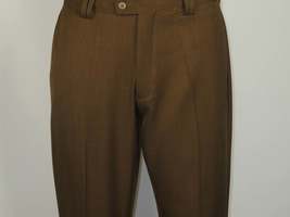 Men 2pc Walking Leisure Suit Short Sleeves By DREAMS 256-22 Solid Caramel image 10