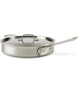 All-Clad MC2 Professional Stainless Steel Bi-Ply 3  Saute Pan with lid - $163.73 CAD