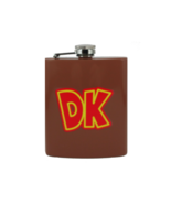 Donkey Kong Custom Flask Canteen Collectible Gift Nintendo Atari Video G... - £20.37 GBP