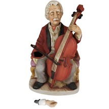 Waco Bisque Porcelain Melody in Motion &quot;The Cellist&quot; - For Parts or Repair - $16.44