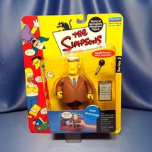 The Simpsons Kent Brockman Action Figure by Playmates. - £18.85 GBP