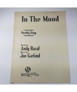 In the Mood Novelty Song by Andy Razaf Joe Garland Sheet Music 1939 - £6.39 GBP