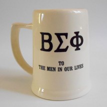 Beta Sigma Phi Sorority Mug To The Men In Our Lives College Stein - £22.14 GBP