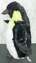 Aurora 16&quot;  Plush Emperor Penguin Toy w/Bean Bag Bottom Soft Cuddly Super Cute - £14.78 GBP