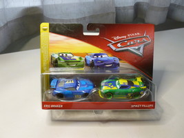 Disney Pixar Cars "NEXT-GEN"PISTON Cup RACERS/ERIC BRAKER/SPIKEY Fillups (2) Pac - $24.99