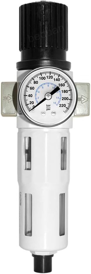Beduan 3/8&quot; Heavy Duty Nptcompressed Air Pressure Regulator, Mini - $40.31