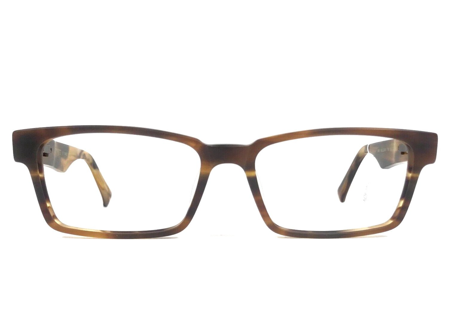 Bevel Brille Rahmen 3656 MULLIGAN FTM Gestreift Horn Rechteckig 55-17-138 - $237.59