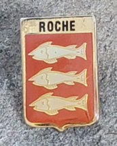 Roche Crest Coat of Arms Irish Family History Travel Vintage Souvenir La... - £11.73 GBP