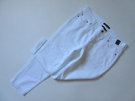 NWT Abercrombie &amp; Fitch The A&amp;F Boyfriend Straight in White Jeans 30 - £17.20 GBP
