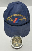 Vintage USA Shooting Team 1988 Olympiad Cap + 1992 Commemoration Medal - £19.21 GBP