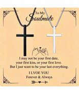 CROSS NECKLACES FOR COUPLES, Matching, Spiritual (Free Shipping)  - $11.95