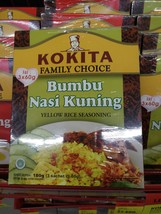 Kokita Bumbu Nasi Kuning (Yellow Rice Seasoning) 3-ct, 180 gram - $29.42