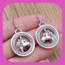 New Country Western Cowgirl Rodeo 3D Beautiful Horse Earrings - £5.47 GBP