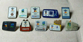 2010 Vancouver Olympic Pins Lot of 10 - £30.16 GBP