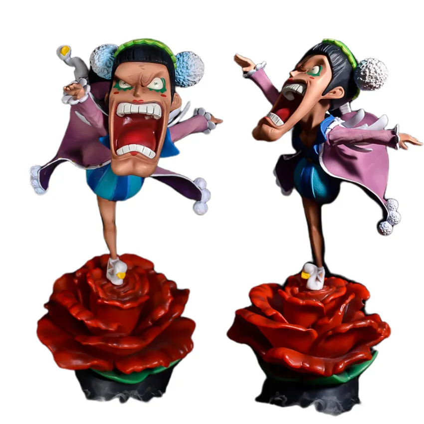 27CM Anime One Piece GK Figure Mr.2 Bentham Shemale Von Clay PVC Action Figure - £35.84 GBP+