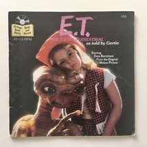 E.T. The Extra-Terrestrial 7&#39; Vinyl Record / 24 Page Book - £21.46 GBP