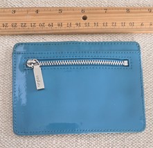 HOBO International EURO SLIDE CARD WALLET TRANQUIL BLUE Patent Leather - $26.72