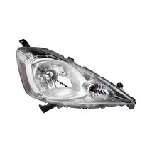 Headlight For 2009-2011 Honda Fit Passenger Side Chrome Housing Clear Le... - $208.49