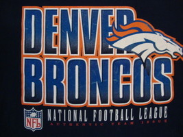 NFL Denver Broncos National Football League Fan Classic Blue Starter T S... - £14.71 GBP