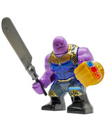 Large Thanos MCU Avengers Infinity War Lego Custom Minifigure Brick Toys... - $112.35 MXN