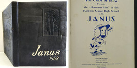 1952 vintage YEARBOOK HAZLETON pa HIGH SCHOOL JANUS owned Ray Holly - £97.74 GBP