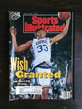 Sports Illustrated April 8, 1991 Grant Hill Duke Blue Devils First Cover 224 - £5.54 GBP