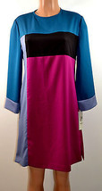 Eliza J  Color-Block  CDC  Dress  Multi-Color   Missy  Size  8 - £62.77 GBP