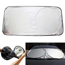 150x70cm Car Windshield  Shade Cover UV Protection Shield Universal Front Rear C - £95.43 GBP