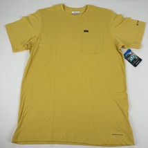 Columbia Men&#39;s Thistletown Hills Pocket Tee T-Shirt Golden Nugget-Medium - £14.05 GBP