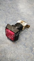 ESD Change Machine Small Square Switch w/ Illumination Red P/N: 060 8242... - $2.96