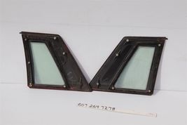 87-93 Ford Mustang Fox Body Foxbody Coupe Rear 1/4 Glass Set L&R image 6