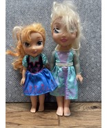 Elsa And Anna My First Disney Princess Frozen Dolls Jakk Pacific Toddler... - $24.75