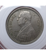 Monaco 1946 Louis II Copper Nickel 10 Francs Coin - $9.79