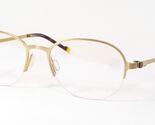 De Stijl Holanda Bart 1312 Oro ÚNICO RARO GAFAS MARCO 53-19-140mm - $254.41
