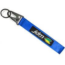 BRAND New JDM BEGINNER Leaf Blue Racing Keychain Metal key Ring Hook Str... - $10.00