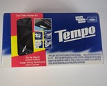 TEMPO Car Case Starter Kit Sunvisor Tissue Holder w/ 2 Refills New Sealed - £15.94 GBP