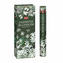 Hem Jasmine Blossom Incense Sticks Hand Rolled Masala Fragrance Agarbatt... - £14.59 GBP