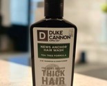 Duke Cannon News Anchor 2-In-1 Shampoo &amp; Conditioner Thick Hair Tea Tree... - £10.99 GBP
