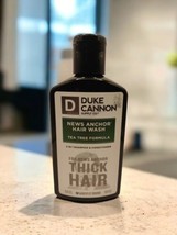 Duke Cannon News Anchor 2-In-1 Shampoo &amp; Conditioner Thick Hair Tea Tree 10oz - £10.78 GBP
