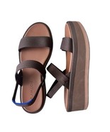 Rothy&#39;s The Lightweight Women’s Wedge Sandals in Cardamom 7.5 US Platfor... - $61.93 CAD