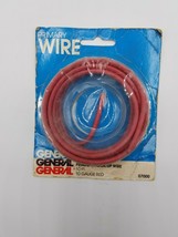 General Primary Red 10g 10ga Gauge Wire 10 ft - £3.82 GBP