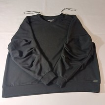 Black Rivet Performance Women's Black Cotton Blend Skirt Top Size XL image 12