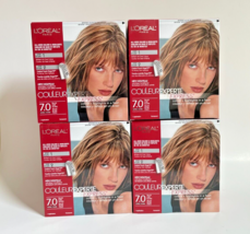 L&#39;Oreal Paris 7.0 Biscotti Dark Blond Natural Couleur Experte Haircolour Dye x 4 - £112.92 GBP