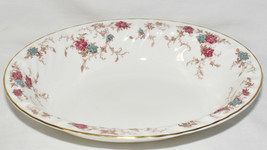 Minton Bone China Ancestral 10.75&quot; Oval Serving Bowl Table/Dinnerware England - £31.46 GBP