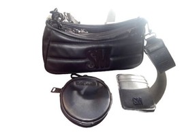 Steve Madden Black Crossbody Bag With Pouch &amp;Id Case - £36.96 GBP