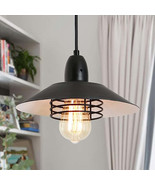 Farmhouse Black Pendant Light: Vintage Charm - $1,886.52 MXN