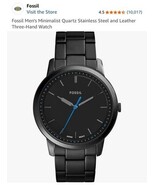 Fossil Machine Chronograph Black Dial Black Men's Watch FS5824 - $2,002.10 MXN Fossil Machine Chronograph Black Dial Black Men's Watch FS5824 - $2,002.10 MXN